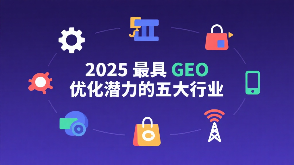 2025 最具GEO优化潜力的五大行业